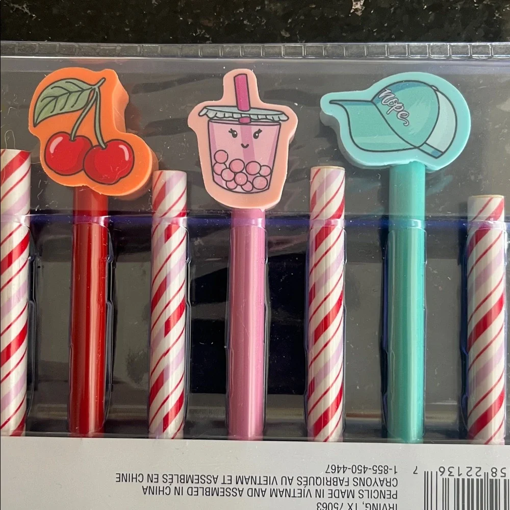 24 pc Pencil Party Set - Multicolor
